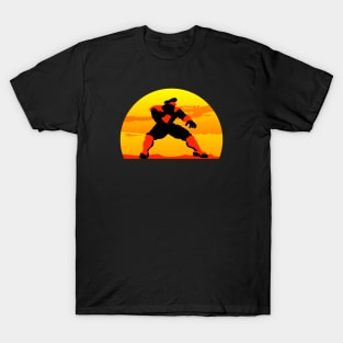 Bison's Sunset T-Shirt